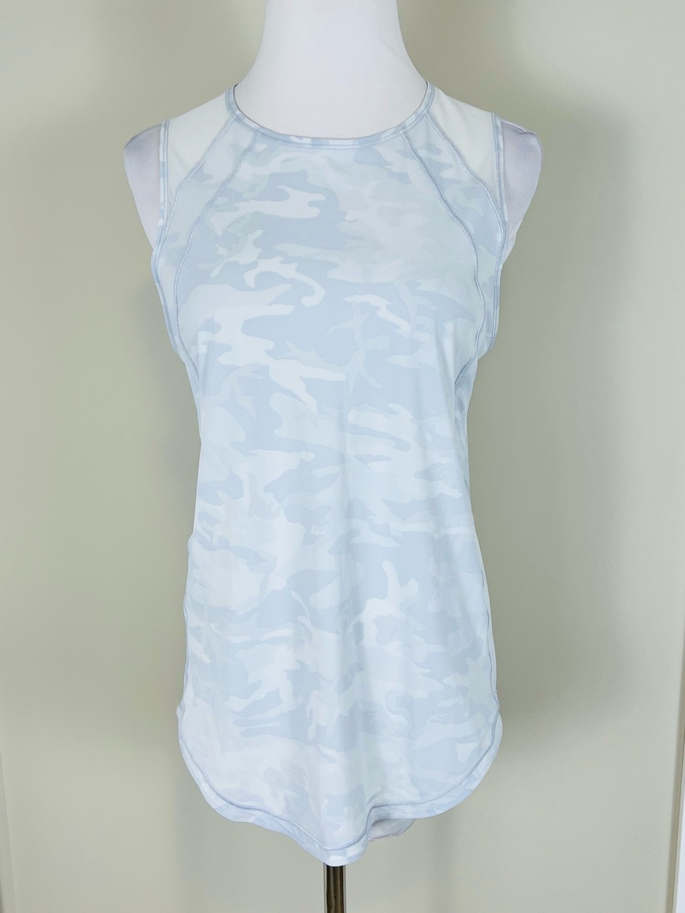 Lululemon Sculpt Tank Light Grey Camo
